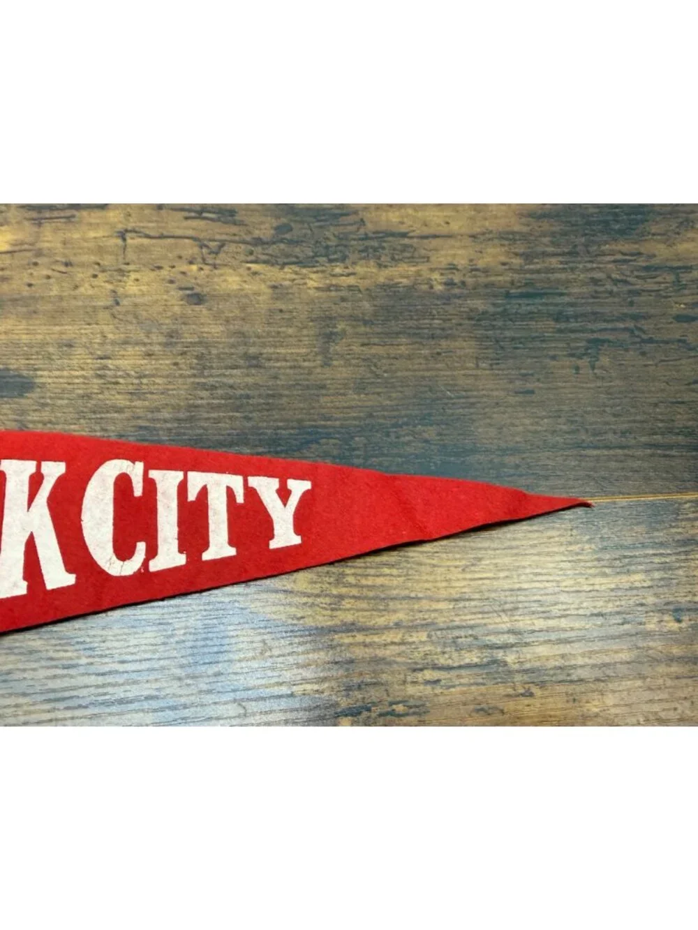Vintage New York City Felt Pennant Empire State Building 26 inches